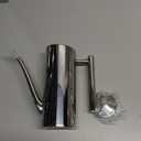 Sumerflos Olive Oil Dispenser Bottle Stainless Steel, 700ml/24oz Drip-Free Pouring Oil Pot, Large Oil Storage Container for Salad and Kitchen Cooking