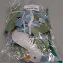 One Silly Goose Birthday Decorations Sage Green Dusty Blue Felt Handmade Pre-Strung 3d Goose 1st Bday Banner for Baby First Birthday Party Decorations Nursery Home Wall Fireplace Decor