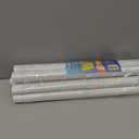 Chell 8 Pack Clear Contact Paper Roll for Books, 17.5in x 5ft Clear Self Adhesive Book Cover Paper Protector