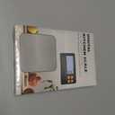 Rechargeable Split Digital Kitchen Food Scale - TRUDIN Weight Scale for Bread Making & Coffee Brewing, Max.22lb/10kg,1g/0.05oz Accuracy,5 Units with Large Backlit LCD,Wall-Mount (Light Silver)