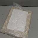 NIKKY HOME Farmhouse Boho Style Floral Picture Frame 4x6 Rustic Resin Photo Frame with Distressed White Finish, High Definition Glass for Table Top Display