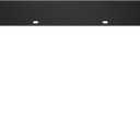 Electric Fireplace Trim Kit for 36" W 21" H Fireplace Electric Inserts, Metal Construction Plates, Black-B09VYBWSQD