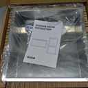 QAOYEDE LED Shower Niche with Lights 12"x12" Stainless Steel No Tile Needed