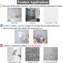 Sneatup Suction Cup Extendable 17-29" Stainless Steel Towel Bar (Chrome Plating)