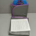 SUNLIN Dance Mat - Rhythm Step Play Mat - Dance Game Toy Pad with LED Lights, Gift for Kids Girls 3-12, Adjustable Volume, Built-in Music, 3 Challenge Levels (Pink)