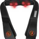 AMZPONY Cordless Neck and Shoulder Massager, Shiatsu Neck and Back Massager