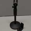 Desktop Microphone Stand Height and Angels Adjustable for Diameter Max 1.77" Desk Mic Stand Holder, Table Microphone Holder Hold Up to 3.3Lbs Suitable for Podiums, Meeting Rooms, etc (Routine)