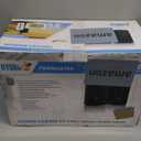 Pyle 6.5-Inch Wall Mount Waterproof Bluetooth Speaker System  Indoor/Outdoor Audio Pair with Built-in Digital Amplifier, Weather-Resistant Housing, High-Power Sound, Easy Installation (Black)