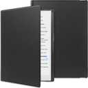 4 x KuRoKo Case for Remarkable Paper Pro Color 11.8",Slim Hard Back Shell Protective Auto Sleep/Wake Book Folio Cover with Pen Holder for Remarkable Paper Pro Tablet 11.8 inch 2024 Released-Black