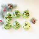 52 Pcs Christmas Face Stickers for Crafts Ornaments Large 5 Inch Small 3 Inch 2 Inch Vinyl Faces Eyes Pitcher Transparent Decals for Glass Cups Wood Decorations Balls Party Supplies (large52)