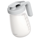 Momcozy Breast Milk Pitcher, Resistant to Heat and Cold Abrupt Temp Swings, No Leak Glass Breast Milk Fridge Storage Container with Wide Mouth, Fast Baby Formula Maker, Breastfeeding Essentials, Grey