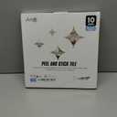 Art3d Peel and Stick Beige & White Wall Tiles  12"x12" Thickened Design Backsplash, Self-Adhesive Tile for Kitchen & Bathroom Decor