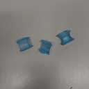 Welnove Pinky Toe Separator,Toe Spacer, Bunion Corrector for Women,Preventing Rubbing & Relieve Pressure, 10PCS, Blue