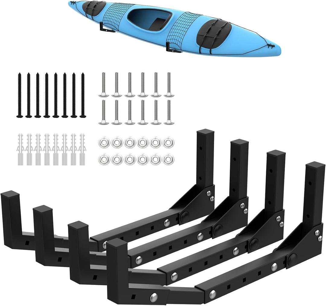 WALMANN Wall Mount Kayak Storage Rack