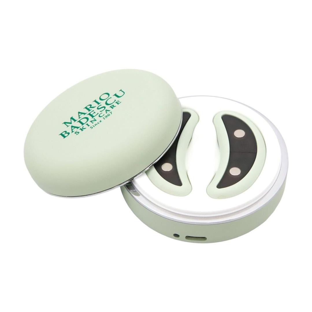 Mario Badescu Red Light + EMS Under Eye Patches Rechargeable LED & Microcurrent Under-Eye Device with Reusable Patches to Help Reduce Puffiness & Smooth the Look of Fine Lines