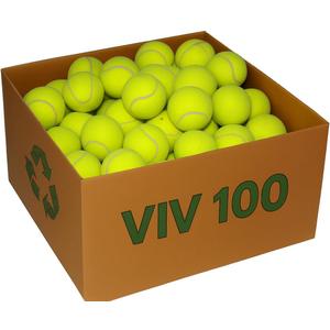 VIV Advanced Tennis Balls Bulk, 30/50/100+ Pack Practice Balls Pressure Bouncing 53in High Durable, Official Size Pet Dog Playing Ball, Good for Tennis Training Machine & Kids Play on All Courts