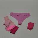 DEANGELMON Seamless Thongs for Women No Show Thong Underwear Women Comfortable Multiple Pack M