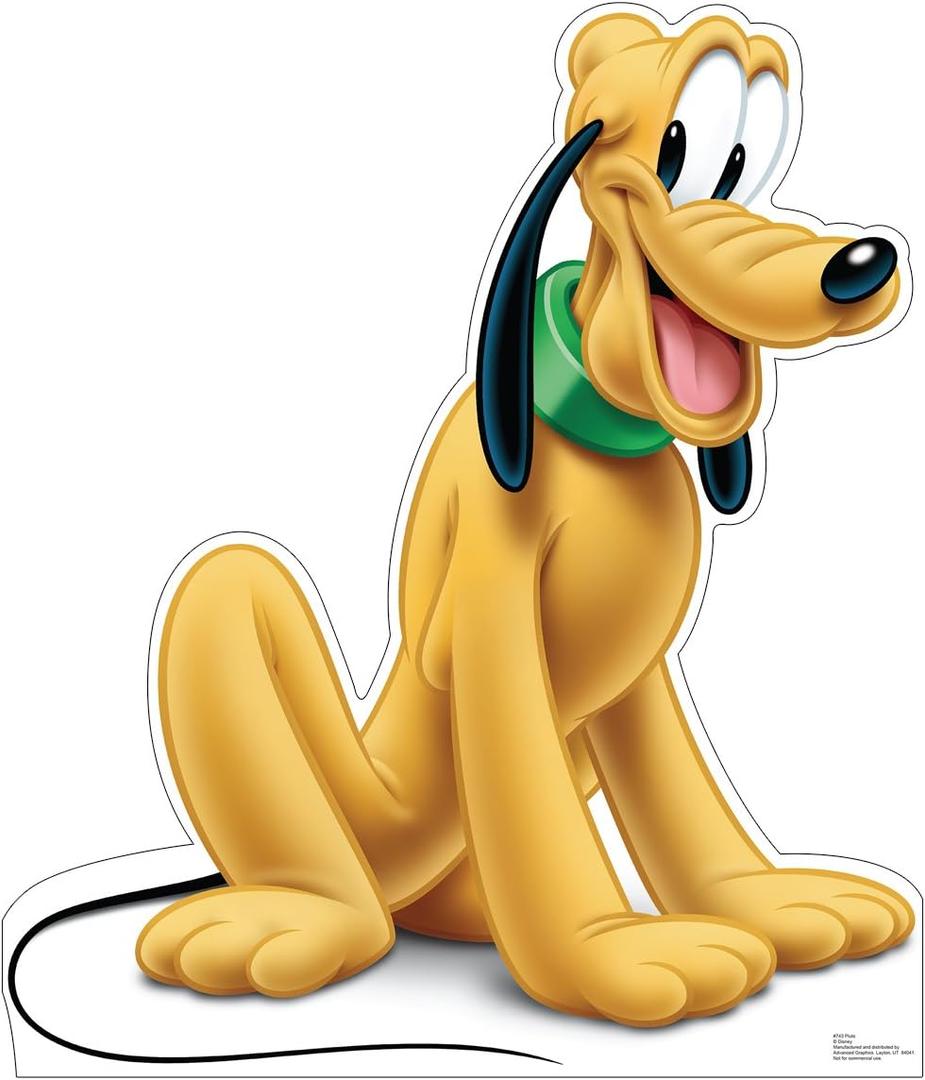 Cardboard People Pluto Life Size Cardboard Cutout Standup, One Size