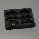 Seasoning bowls with gold rim,6 pcs Pink Cherry Flower Crystal Glass Appetizer Plates dipping bowls Small Glass Dish 3.26*1.42 inch ,6.2oz pink glass plates mini for charcuterie board (Phnom Penh)