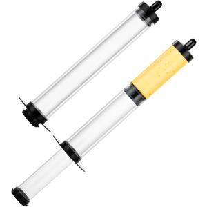 Impresa Large Plastic Syringe for Drinks and Beverages - 2 Pack - Fun Drinking Games - Adult Novelty Party Supplies for New Year, Bachelor, and Bachelorette (Holds 24 oz)