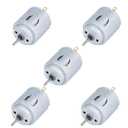 DC 3-6V Motors Electric Motor 260 Motor Mini Micro Motor Hobby Motor for Rc Car Boat Airplane, DIY Model, Science Project, 5Pcs