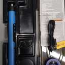 Cordless USB Rechargeable Portable Soldering Iron, Digital adjustable display screen, Heating Core, Soldering Iron Cord, Rosin, Soldering Iron Stand, Storage Case (Blue)