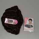 Short Finger Wavy Cute Natural Retro African Wigs for Women Mommy Wig in Black (2/33#)