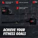 Dumbbell Foot Attachment for Exercise - Monkey Foot Weights & Tibialis Trainer Strap for Workout - Monkey Feet for Weight Lifting, Ankle Weight Strap & Dumbbell Attachment for Feet