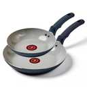 T-Fal Essentials 2-piece Non-Stick Ceramic Frypan Set