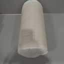 HOMBYS Ultra Thin Flat Pillow for Sleeping, Thin Pillow for Back Sleeper, Supportive Stomach Sleeping Pillow, Slim Bed Pillow, Machine Washable-King Size 18x36, White