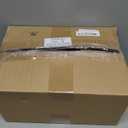 Patelai 90 Set 12 oz Valentine's Day Disposable Cups with Lids and Paper Straws Valentine's Day Plastic Clear Pink Red Heart Be Mine Love Cups for Beverage Snacks Coffee Hot Cold