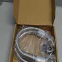 KOLLNIUN 38" Commercial Pre Rinse Hose Stainless Steel Flexible for Commercial Kitchen Sink Restaurant Industrial Dishwasher Faucet Pre-Rinse Sprayer Hose Replacement Part (96CM/38inch)