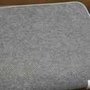 BALAPET Thick Memory Foam 74x50 Play Mat for Playpen, Super Soft Velvet Portable Baby Playpen Mat for Kids Toddler Crawling and Play, Non-Slip Bottom Playmat, Dark Grey
