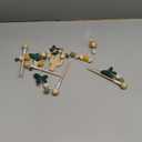 Baby Crib Mobile Cactus Nursery Mobiles Handmade Nordic Style Wooden Nursery Decoration Baby Photography Props Newborn Gift (Green Series)