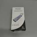 2 x 7-in-1 USB C Docking Station - Triple Display, 1080P VGA, 2 USB 3.0, Type-C Data Port, 4K HDMI, PD 100W Charging, SD/TF Card Reader, Compatible with Dell/HP/Lenovo, etc