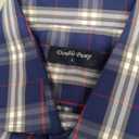 Double Pump Mens Button Down Long Sleeve Shirts Regular Fit Dress Shirts Business Casual Plaid Shirts-(19TC04-L)