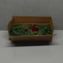 6ft Christmas Garland with Lights, Lighted Cedar Garland for Mantle, Prelit Real Touch Artificial Green Christmas Winter Garland with Large Burgundy Velvet Bow for Indoor Outdoor Decor