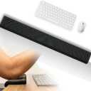 Extra Long Desk Arm Rest 28 Inch | Full Arm Memory Foam Support for Wrist Elbow & Forearm | No Slip Desk Edge Pad for Typing Work & Gaming | ArmCloud