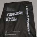 Tenace BJJ Knee Brace Grappling - Compression Knee Pad for Jiu Jitsu, MMA, Muay Thai, Wrestling, Judo - High Durability and Performance Unisex (Black, Medium)
