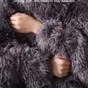 Super Soft Fluffy Faux Fur Sherpa Fleece Blankets Queen Size for Bed, Bedroom Decor Winter Big Blankets Thick Warm, Fuzzy Plush Heavy Bedding Cozy Gifts for Women Men Mom Dad, 90" x 90"