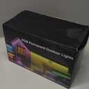 200Ft Permanent Outdoor Lights for House, RGB Halloween House Light Outdoor with Remote APP Control,IP67 Waterproof for Outside Decorations Eaves Lights for Christmas, Holiday, Party, Daily