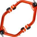 For 2-4" Lift Vehicles Front Upper Control Arms w/Ball Joint Compatible with 2011-2022 Ram 1500 2WD 4WD Suspension Control Arms Red, Extra 2 Ball Joints for Replacement