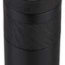 Contigo Byron Vacuum-Insulated Stainless Steel Travel Mug with Leak-Proof Lid Reusable Coffee Mug or Water Bottle BPA-Free 16oz Licorice Keeps Beverages Hot for 6 Hours or Cold for 12 Hours