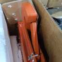 YITAMOTOR 3 Point Quick Hitch with Upgrade Versatile Adapter & 2" Receiver for Category 1 Tractors, 3000 lbs 3-Pt Trailer Hitch Attachment with 5 Level Adjustable Bolt (Orange) | 3-Pt Trailer Hitch Attachment with 5 Level Adjustable Bolt, 3000 LBS Capacity, Heavy Duty Steel, Orange Powder-Coat Finish