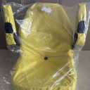Yellow Tractor Seat Made for Universal Tractor Seat and Compact High Back Mower Seat with Adjustable Armrest. Made in Durable Yellow Endura. 1 per box. Ask about quantity discounts