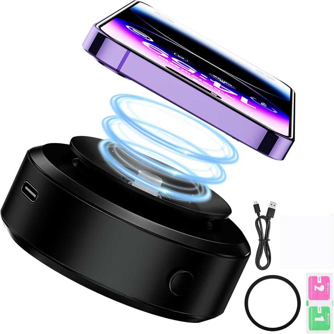 Rednow Magnetic Car Suction Cup Holder Mount, Universal Adjustable Windshield Dashboard Mobile Cell Phone Holder (Black)