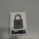 Pothunder Fingerprint Padlock with APP, Keyless Biometric Lock, Smart Waterproof Padlock Suitable for Gym, Locker, Gates, Fence, and Storage