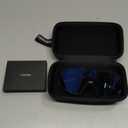 CHAMELO Falcon Smart Sports Sunglasses with Instant Automatic Tint Adjustment, Solar-Powered, IP68 Waterproof (Obsidian)