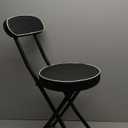 Wee's Beyond Cushioned Padded Folding Stool