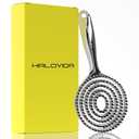 HALOVIDA Hair Brush for Women with Double layer Boar Bristle & Nylon Detangler with Elastic Air Cushion Anti Static Scalp Massage Brush for Smooth Frizz Free Hair, 1 Pack